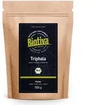 Biotiva Triphala Pulver 500g aus biologischem Anbau