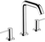 Dreiloch-Waschtischmischer Tecturis S ComfortZone 150, mit Push-Open chrom chrom