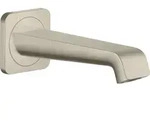 HansGrohe 36425820, HansGrohe Wanneneinlauf AXOR CITTERIO E Ausladung 180mm brushed
