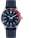 Jacques Lemans 1-2131B Hybromatic Herrenuhr 43mm 10ATM - Silber