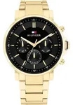 Tommy Hilfiger Tyson Herrenuhr - Schwarz/Gold
