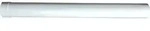 UPMANN Rundrohre 100 1m m. Muffe wei&szlig; - 66875 - Wei&szlig;