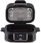 Klarstein 2-in-1 Hei&szlig;luftfritteuse mit Grill, Airfryer mit Schnellaufheizung 1500W,