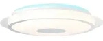 BRILLIANT wei&szlig;e LED Deckenlampe VIKTOR | funktionale Deckenleuchte stufenlos...