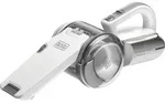 Black & Decker PV1820L Dustbuster Pivot Akku Handstaubsauger Wei&szlig;/Silber - Silber
