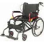 Antar AT52324 Rollstuhl aus Aluminium, faltbar, 10,7 kg leicht