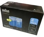 Braun | Kartuschen 4er-Pack | Clean and Renew CCR4 3+1 - Braun