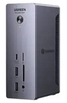 Ugreen U710 Dockingstation, 2X Thunderbolt 4, Displayport 8K 30Hz, 4X Usb, Usb-C,