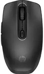 HP 695 - Maus - Qi-Charging - 7 Tasten - kabellos - Bluetooth - Schwarz - Schwarz