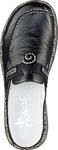 Rieker Damen Pantolette schwarz, Damen:39 EU - Schwarz - 39