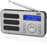 Tragbarers Radio DAB+ FM miniradio Uhr Wiederaufladbar AUX - August MB225 -