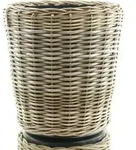 beck ag Paniers haut, Korb-Pflanzer, Freistehend, Beige, Rund, Drau&szlig;en, 45 cm -