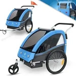 KESSER&reg; Kinderanh&auml;nger Fahrradanh&auml;nger Sport-RX 2 in 1 Joggerfunktion