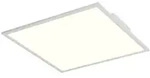 Lindby LED-Panel Quais, 60 x 60 cm, wei&szlig;, Metall, 4.000K - Wei&szlig;