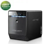FANTEC QB-35 US 3 R schwarz 4Bay Box Raid