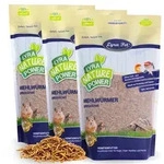 3 x 10 Liter Lyra Pet&reg; Mehlw&uuml;rmer getrocknet im Beutel