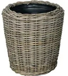 beck ag Paniers haut, Korb-Pflanzer, Freistehend, Beige, Rund, Drau&szlig;en, 46 cm -