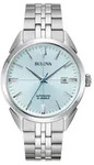 Bulova Herren Armbanduhr 96B423 Sutton Automatik - Blau