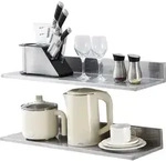 VEVOR Gew&uuml;rzregal Wandregal 2-teilig, H&auml;ngendes K&uuml;chenregal 762 x 218 x 85...