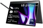 LG gram Pro 16 2-in-1, Core Ultra 7 155H, 16GB RAM, 1TB SSD, DE - Schwarz