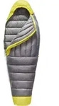 Spark Women ́s 7C Down Sleeping Bag 170 cm grau - regular pewter grey - Grau/Gelb