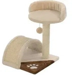vidaXL Katzen-Kratzbaum Sisal 40 cm Beige und Braun - Beige