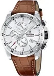 Festina Herren Uhr Elegant Leder Armbanduhr braun UF20692/1 - Braun