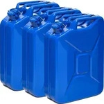 Oxid7&reg; by BW Kraftstoffkanister Metall Benzinkanister 3x 20 Liter - Blau RAL...