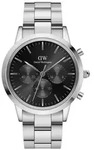 Daniel Wellington Herrenuhr Daniel Wellington Iconic Chronograph Link Onyx S 42