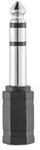 Hama Audio-Adapter 3,5mm-Klinke - 6,3mm-Klinke - Schwarz/Silber
