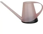 Gie&szlig;kanne geli Capri Kunststoff 1,4 l transparent rosa - Rosa