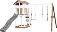 AXI Beach Tower Spielturm aus Holz in Braun & Wei&szlig; | Spielhaus f&uuml;r Kinder mit