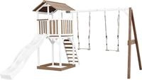 AXI Beach Tower Spielturm aus Holz in Braun & Wei&szlig; | Spielhaus f&uuml;r Kinder mit