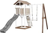 AXI Beach Tower Spielturm aus Holz in Braun & Wei&szlig; | Spielhaus f&uuml;r Kinder mit