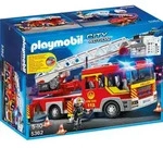 PLAYMOBIL 5362 City Action - Feuerwehr-Leiterfahrzeug mit Licht und Sound
