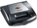 SEVERIN Sandwich-Toaster SA 2968 - Schwarz/Silber