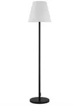 Lucande Terrassenleuchte Jaimy, schwarz, Aluminium, 150 cm - Schwarz