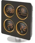 Technoline WS 6830, Silber, Innen-Thermometer, Au&szlig;en-Thermometer, &deg;C, Akku,...