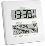 Digitale Funkuhr mit Temperatur TIMELINE, wei&szlig;, 60.4509.02, TFA Dostmann - Wei&szlig;
