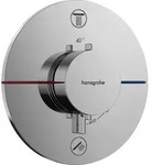 Fertigmontageset ShowerSelect Comfort S Thermostat, UP chrom chrom - Silber