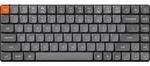 K3 Max (grau/orange, DE-Layout, Gateron Low Profile 2.0 Mechanical Red, Hot-Swap,