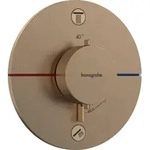 HansGrohe ShowerSelect Com.S TH UP 2V.Sich.kom.BBR Brushed Bronze, 15556140 - Bronze