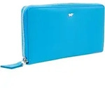 Braun B&uuml;ffel Leder Geldb&ouml;rse Joy Zip Wallet 18CS Turquoise t&uuml;rkis - Blau