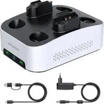 GRAUGEAR Gaming Festplattenge. USB-C m. Dual Ladestation PS5