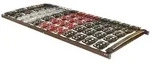 Tellerlattenrost BeCo Mediflex Modul NV, 100 x 200 cm, montiert, nicht verstellbar,