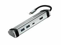 Canyon USB-4-in1 HUB USB-C > HDMI/2xUSB/USB-C 60W retail