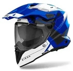 Airoh Helm Commander 2 Reveal blau/wei&szlig;-schwarz - Gr&ouml;&szlig;e S - Blau