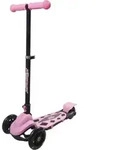 Nsp 3-Wheel Scooter Rosa, 120Mm, Abec7 - Rosa