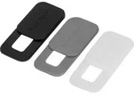 Targus Spy Guard - Webcamera-Abdeckung - Schwarz (Packung mit 3) - Schwarz/Grau/Wei&szlig;