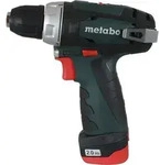 Metabo Akku-Bohrschrauber PowerMaxx BS Ba.10,8V - Schwarz